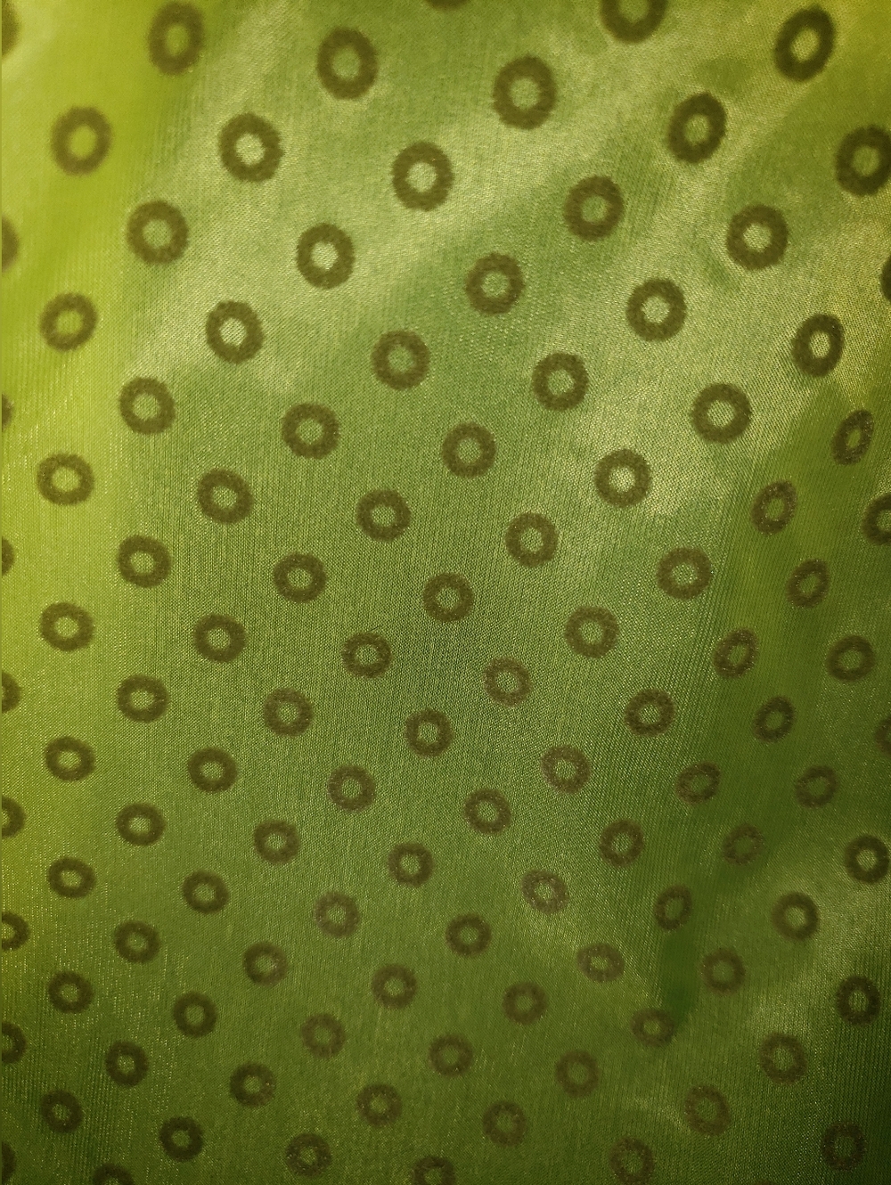 Nike Runner Neon Lime Green Reflector Hoodie Foldable Jacket L - Picture 14 of 15